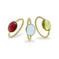 Ring 585 Gelbgold pink Turmalin