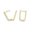 Creole 585 Gelbgold rechteckig mit Scharnier