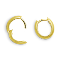 Creole oval mit Scharnier 