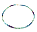 Collier silber/goldplatiert 