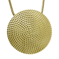 Anhänger Dots 20 mm 585 Gelbgold