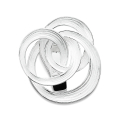 Ring Crease Silber Hullahup