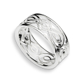 Ring Silber Aetrena Breite 8 mm