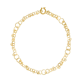 Collier 925 Vergoldet gelb