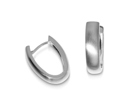 Creole oval mit Scharnier 