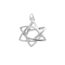 Anhänger Davidstern 925 Silber