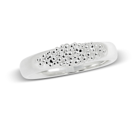 Ring Dots Silber