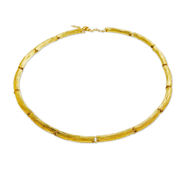 Collier Strandcores si/goldplattiert 