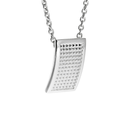 Anhänger Dots Silber 925 20 x 12 mm