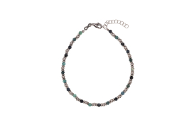 Armband mit Kugeln und Steinen 19+3 cm