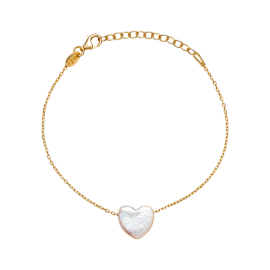 Armband mit Herzperle