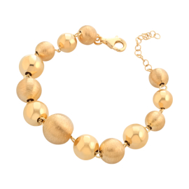 Armband NAUSICA 925 Silber-goldplattiert