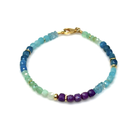 Armband silber/goldplatiert