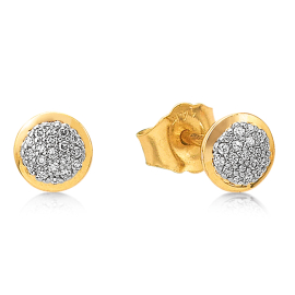 Ohrstecker 585 Gelbgold