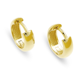 Creole 585 Gold rund  mit Scharnier rund