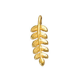 PENDANT GOLD K14-SILVER CHAIN 925