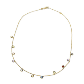 Collier Gelbgold 585 multicolour