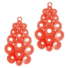 FABNORA Coral Anhänger Papaya Orange