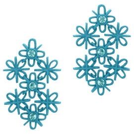 FABNORA Lace Anhänger Harbor Blue / Light Turqouise