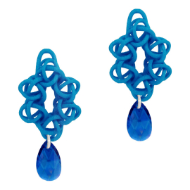 FABNORA Cosmos Anhänger Bright Blue / Sapphire