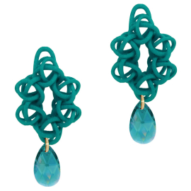 FABNORA Cosmos Anhänger Harbor Blue / Blue Zircon