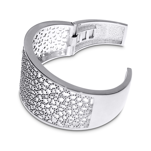 Armspange Dots Milchstrasse Silber
