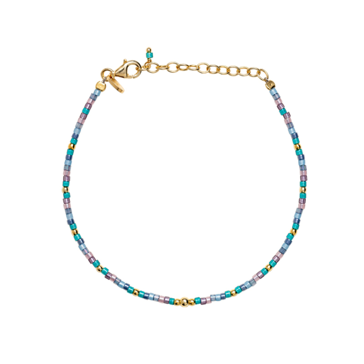 Mehrfarbiges Miyuki-Armband