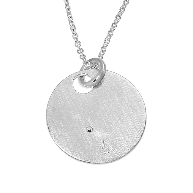 Sternbild Silber Steinbock Diamant 0,02ct TWSi Gravur nein