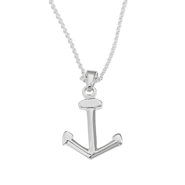 Anhänger 925 Silber Anker inkl, Ankerkette