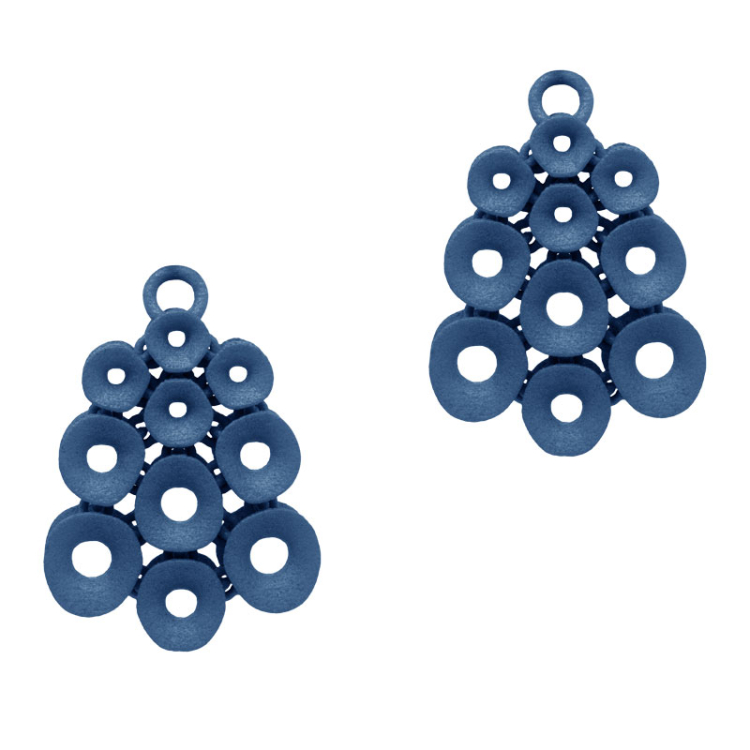 FABNORA Coral Anhänger Marine Blue mini Polyamid