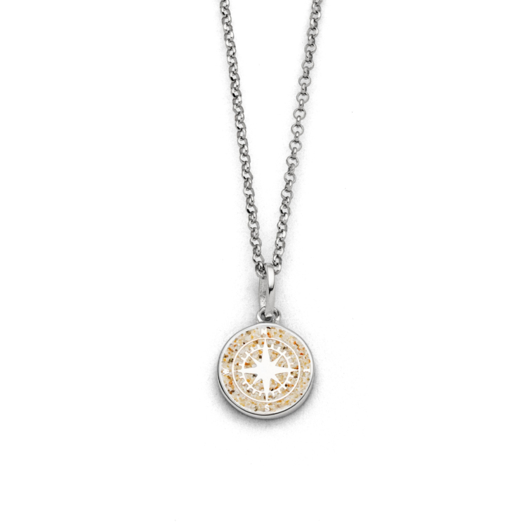 Anhänger Kompass 10 mm ohne Kette