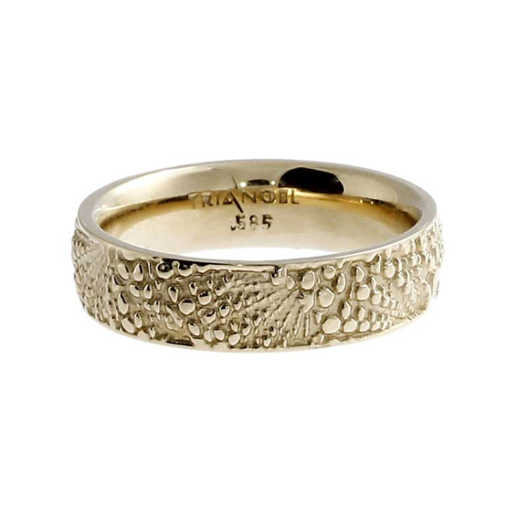 Ring Faun 6 mm 585 Gold Ringweite 56