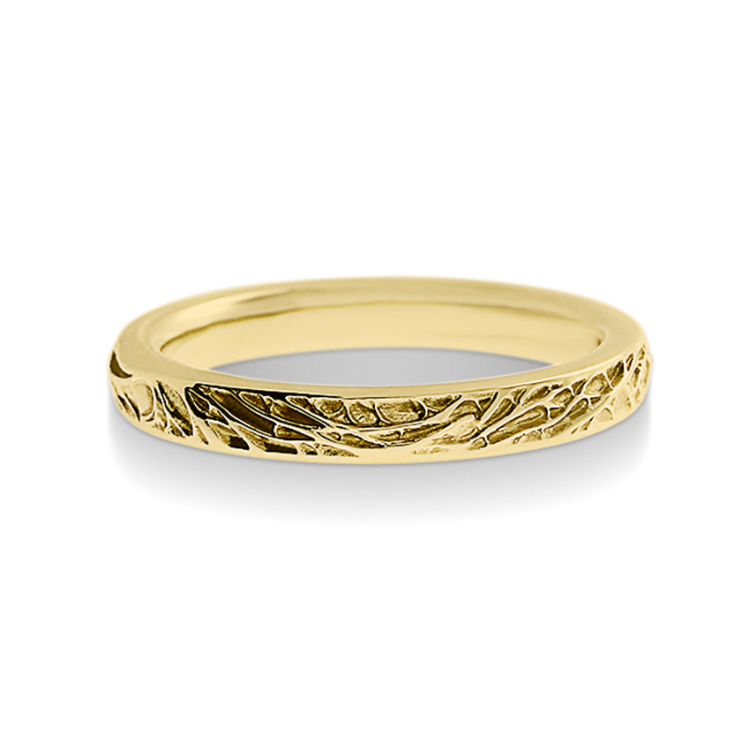 Ring Sloop 585 Gold 3 mm Ringweite 60