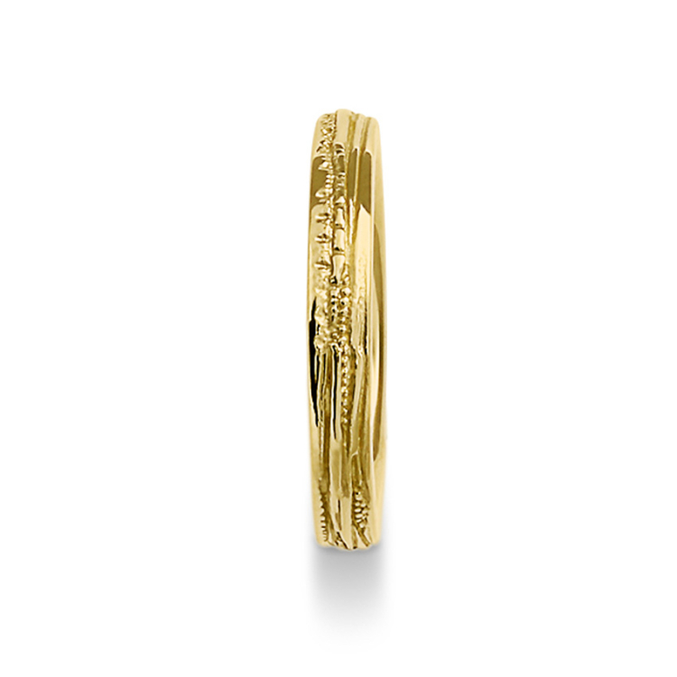 Ring Strandcores 3 mm 585 Gold  Ringweite 60