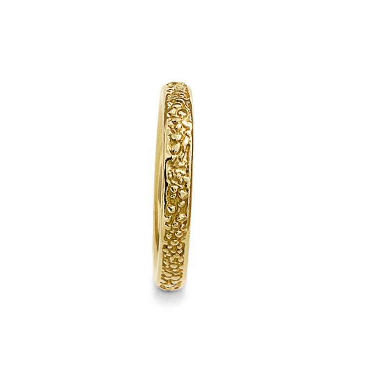 Ring Faun 3 mm 585 Gold Ringweite 68