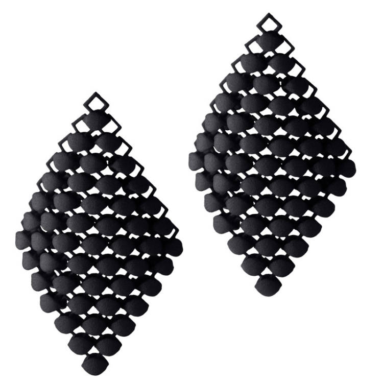 FABNORA Essence Anhänger Onyx Black small Polyamid